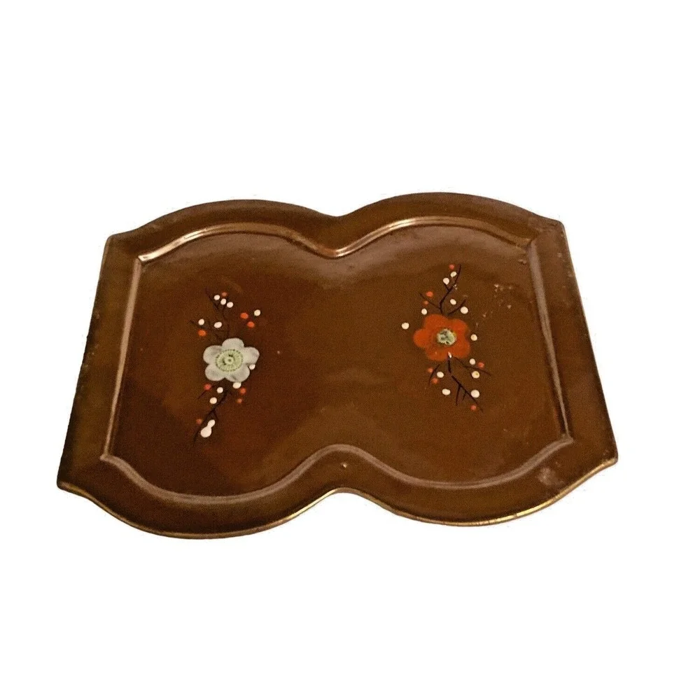 Japanese Tea Set TT Vintage‎ Hand Painted Tea Set with Tray Floral Pattern